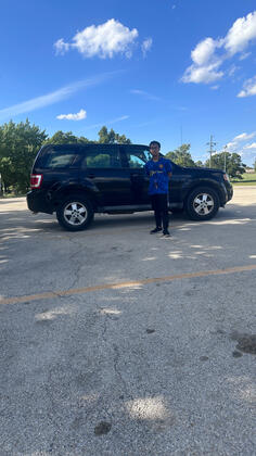 Just me and my old truck, still surviving.